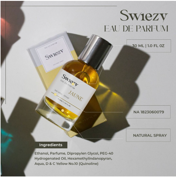 Parfum Aura Swiezy Jaune (Kuning)
